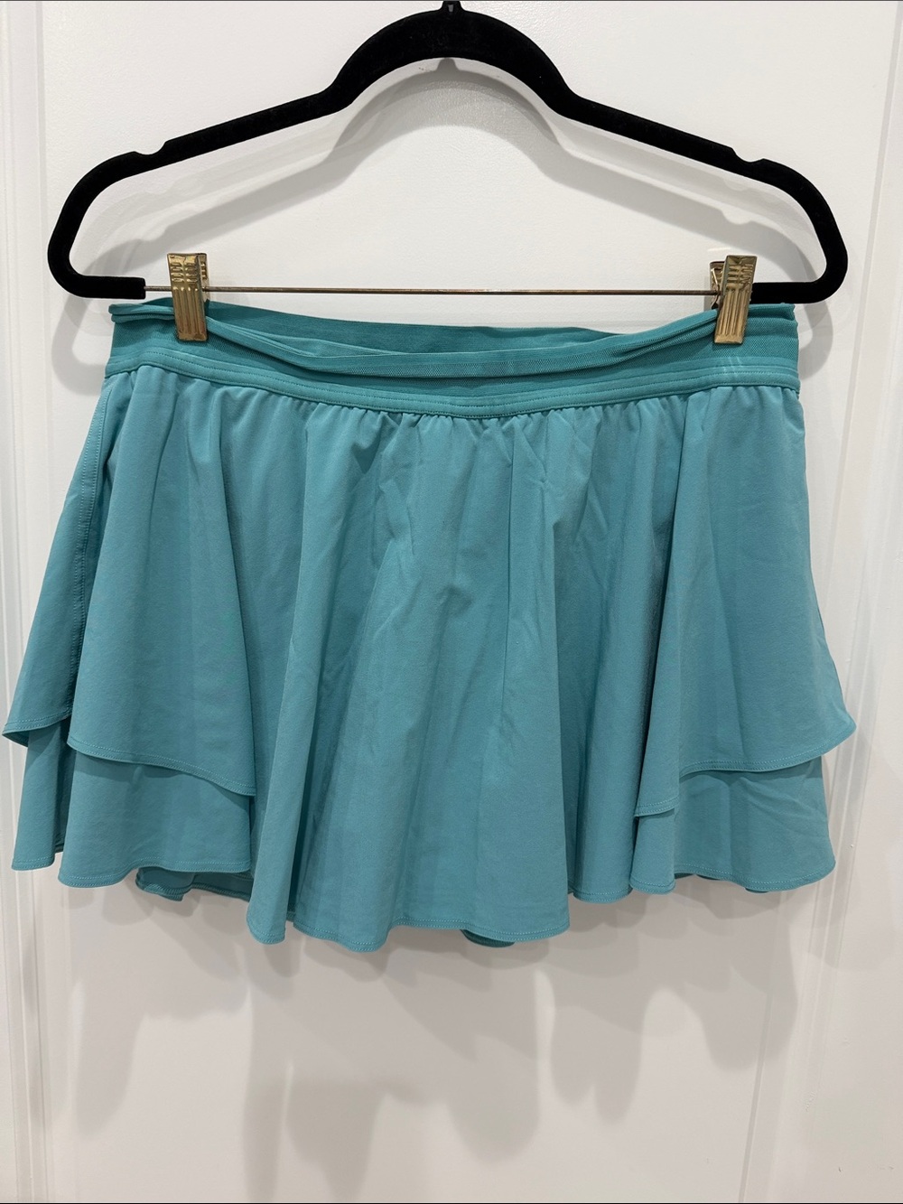 lululemon athletica Teal Layered Circle Skirt